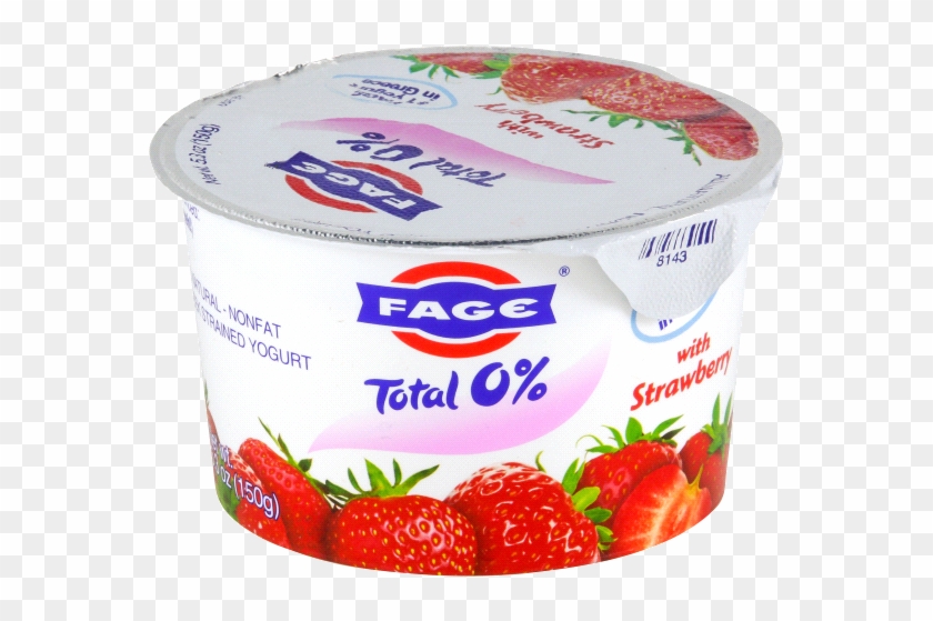 Fage Total 0% Strawberry Greek Yogurt - Fage Yogurt Clipart