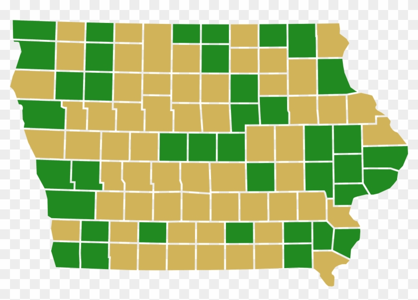 Democrats Party Presidential Primaries In Iowa, 2016 - Illustration Clipart #5071120