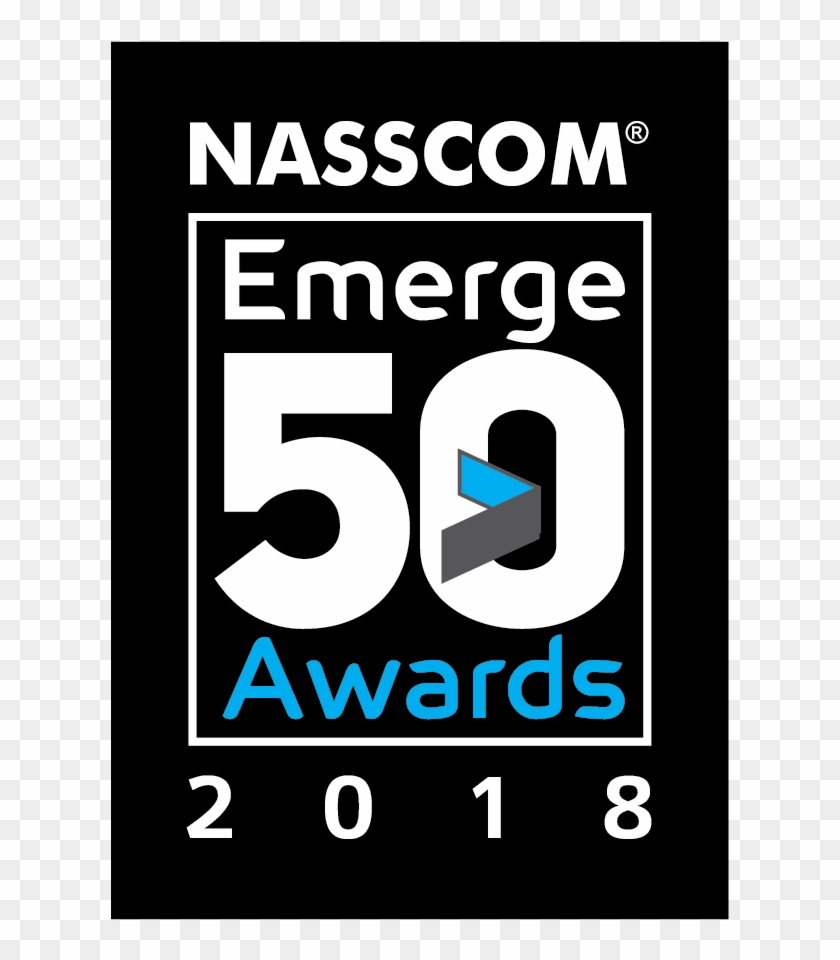 Follow Us On - Nasscom Emerge 50 Awards Clipart