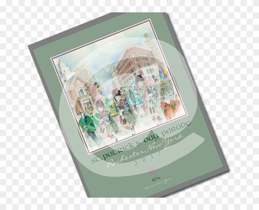 Patrick's Day Parade Poster By Local Artist Lisa Robinson - Fiction Clipart