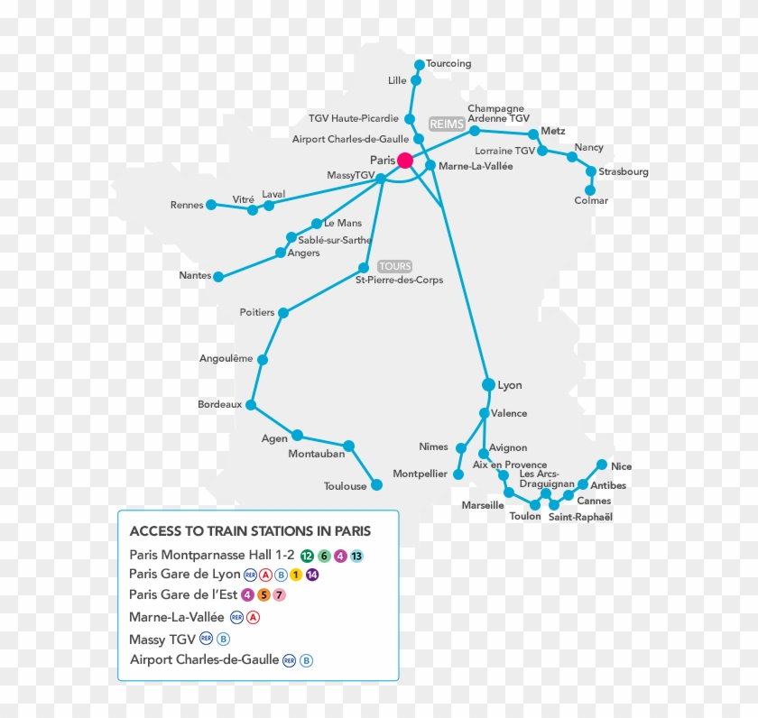 From Paris To Provence And Visit Major French Cities - Neue Regionen Frankreich Karte Clipart