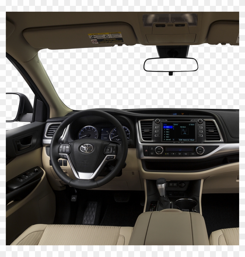 For An Affordable Midsized Suv With Excellent Fuel - 2016 Toyota Highlander White Interior Clipart
