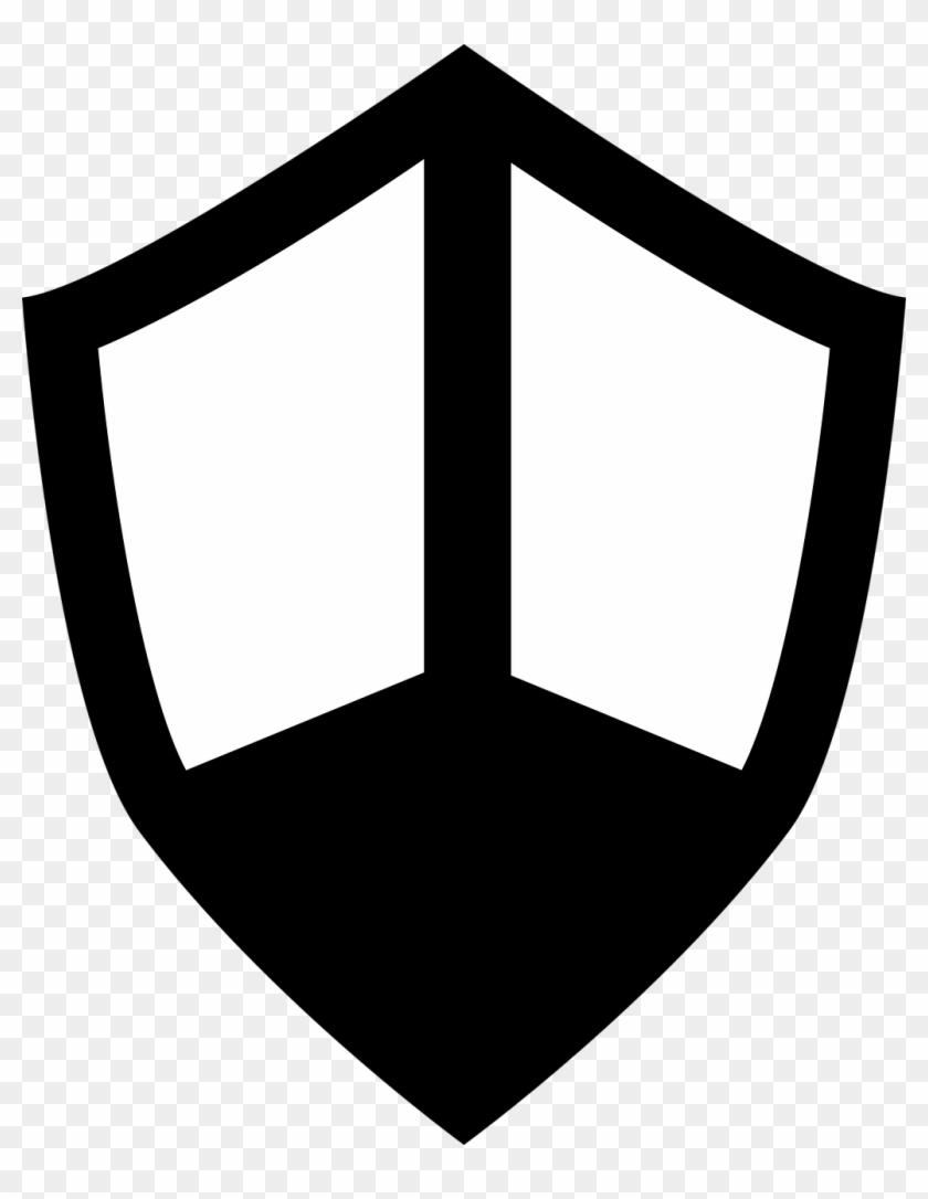 Armor Dealer Seller - Axe Shield Symbol Clipart #5071306
