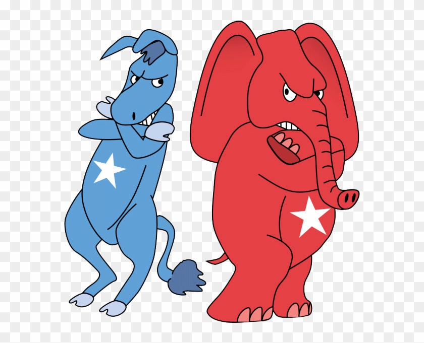 Trump Inhabits Hyper-partisan Presidency - 234 Intelligence Squadron Clipart #5071333