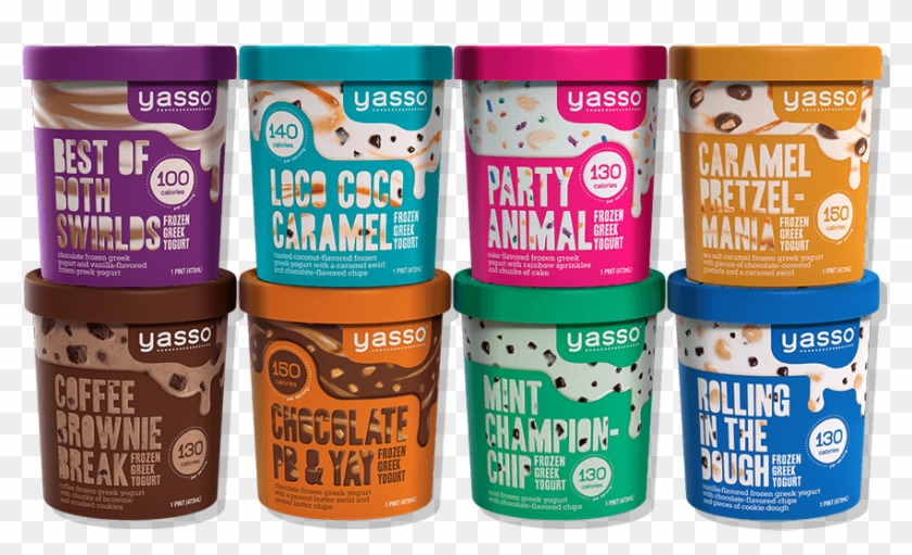 Yasso Frozen Greek Yogurt Pint Only $1 - Yasso Ice Cream Pints Clipart