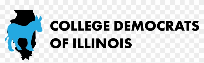 College Democrats Of Illinois Electing And Supporting - Oval Clipart #5071783