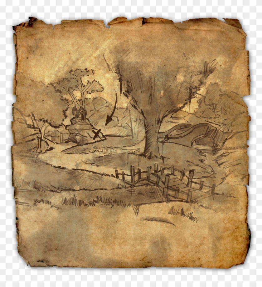 Stormhaven Treasure Map Iv - Stormhaven Treasure Map 1 Location Clipart