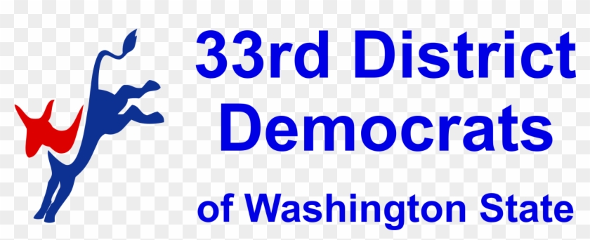 33rd District Democrats Legislative District Caucus - Democratic Donkey Clipart #5071898
