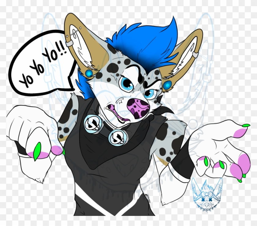 Yo Yo Yo Team Skull - Cartoon Clipart