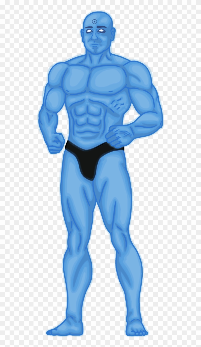 Dr Manhattan Png - Doctor Manhattan Png Clipart #5073659