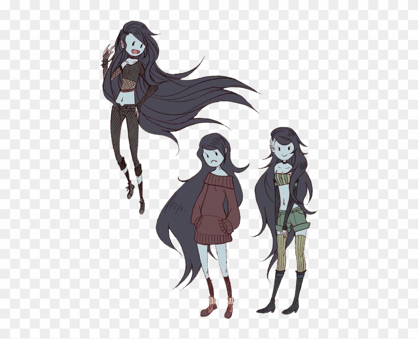Adventure Time Cute Transparent Marcelene - Style Drawing Challenge Adventure Time Clipart