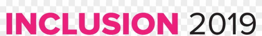 Inclusion 2019 - Graphic Design Clipart