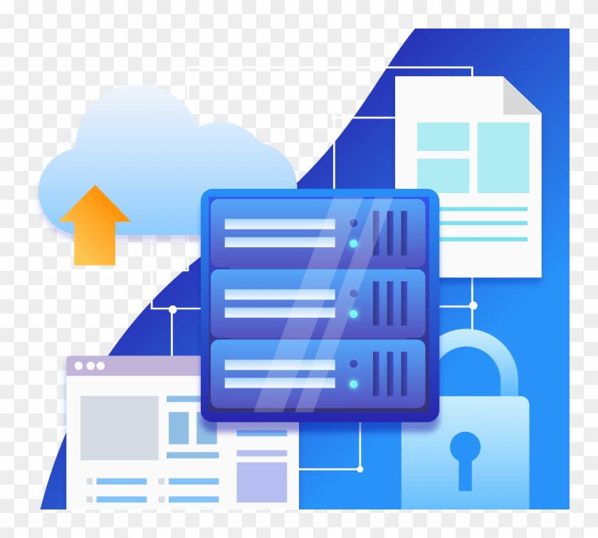 2x Hosting Illustration 05-760x675 - Virtual Private Server Clipart