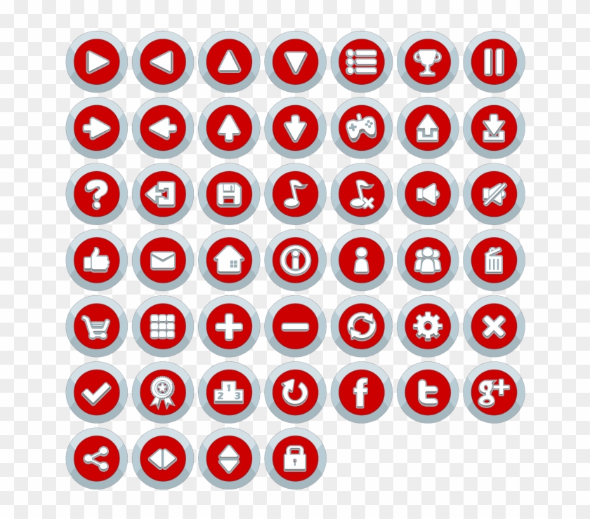 Icon Set Clipart