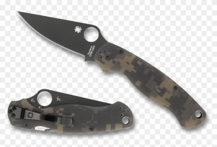 Categories - Spyderco Para 3 Green Clipart #5076164