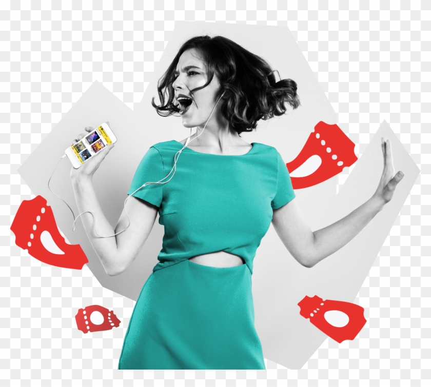 Grab Attention And Sell More Tickets With A Mobile - Costume Clipart