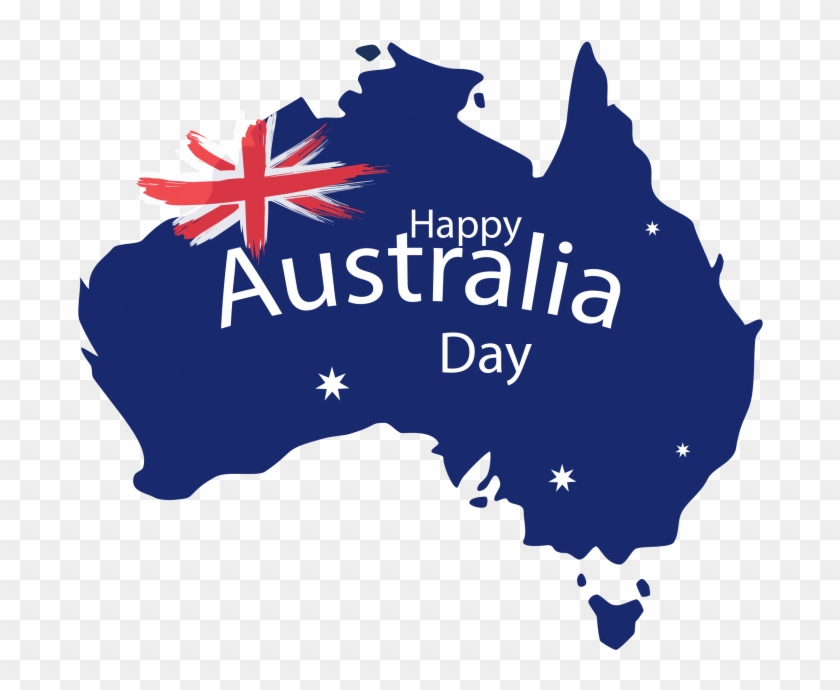 Australia Map Vector Clipart #5076433