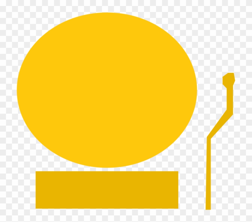 School Bell Escuela Sound - Circle Clipart