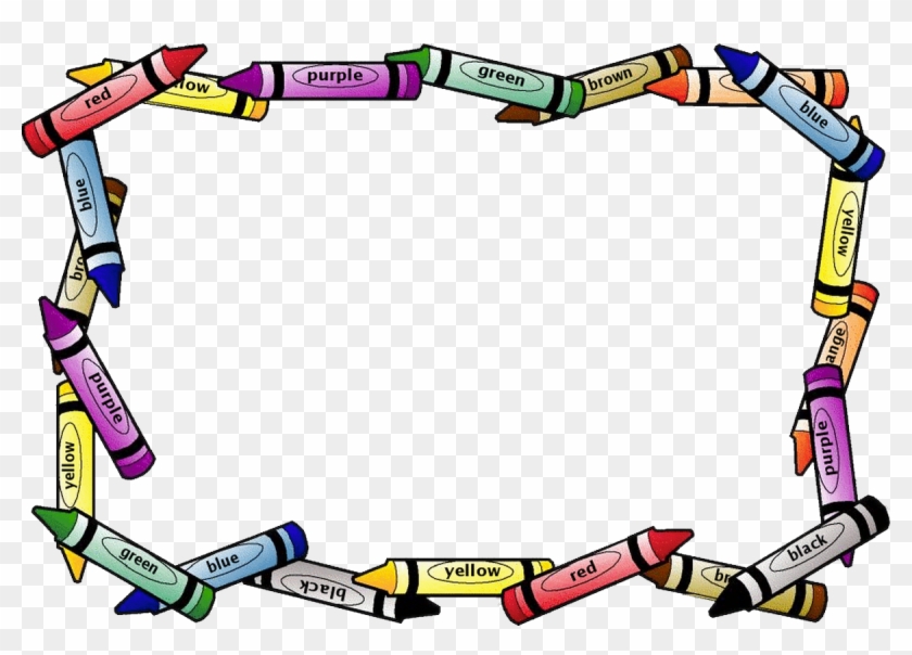 Marco Escuela Png - Art And Craft Border Clipart