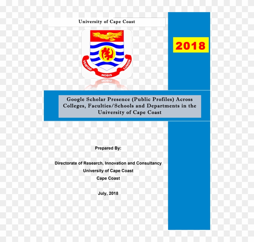 Google Scholar Presence - University Of Cape Coast Clipart