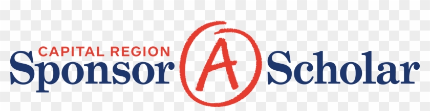 Capital Region Sponsor A Scholar Crsas Logotype Horizontal - Sign Clipart