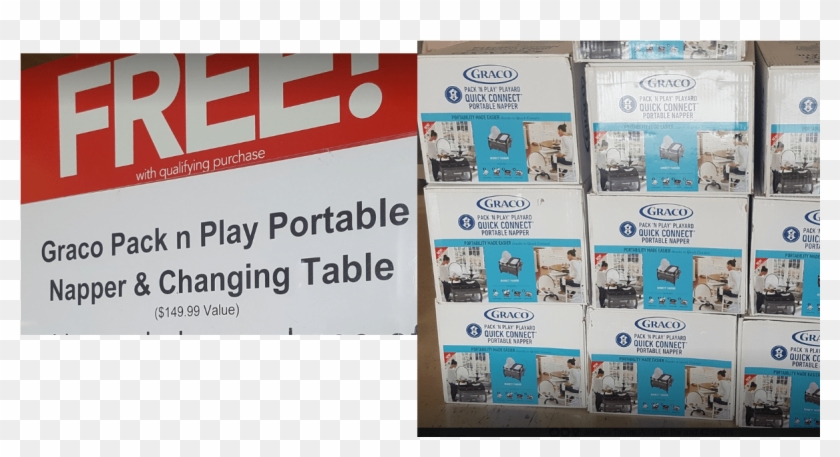 Free Graco Pack N Play Portable Napper & Changing Table - Online Advertising Clipart #5078631