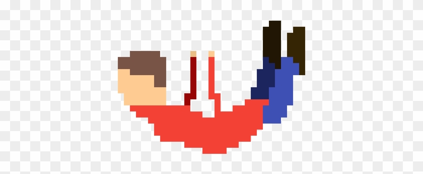 Guy Falling - Illustration Clipart
