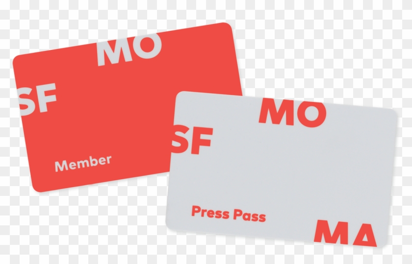 San Francisco Museum Of Modern Art - Museum Membership Card Clipart