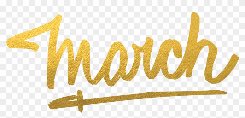March Mccarron - Calligraphy Clipart