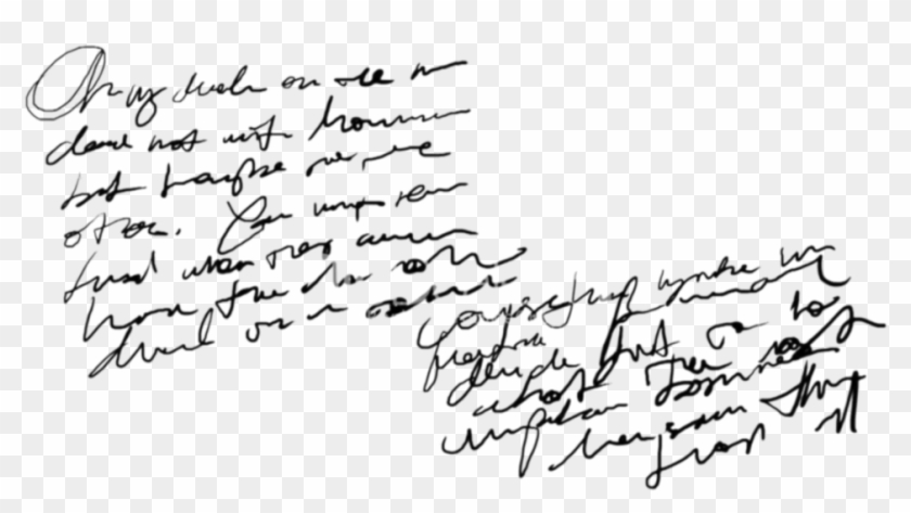 #text #background #overlay #aesthetic #icon #words - Handwritten Note Lorem Ipsum Clipart