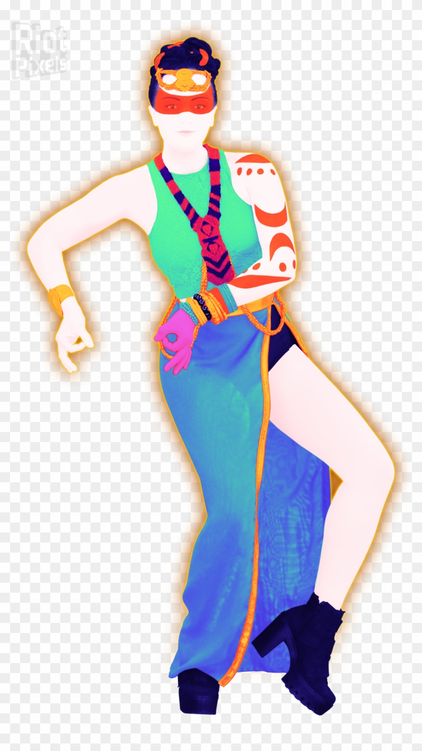 1247 × 21601 - Lean On Just Dance Clipart