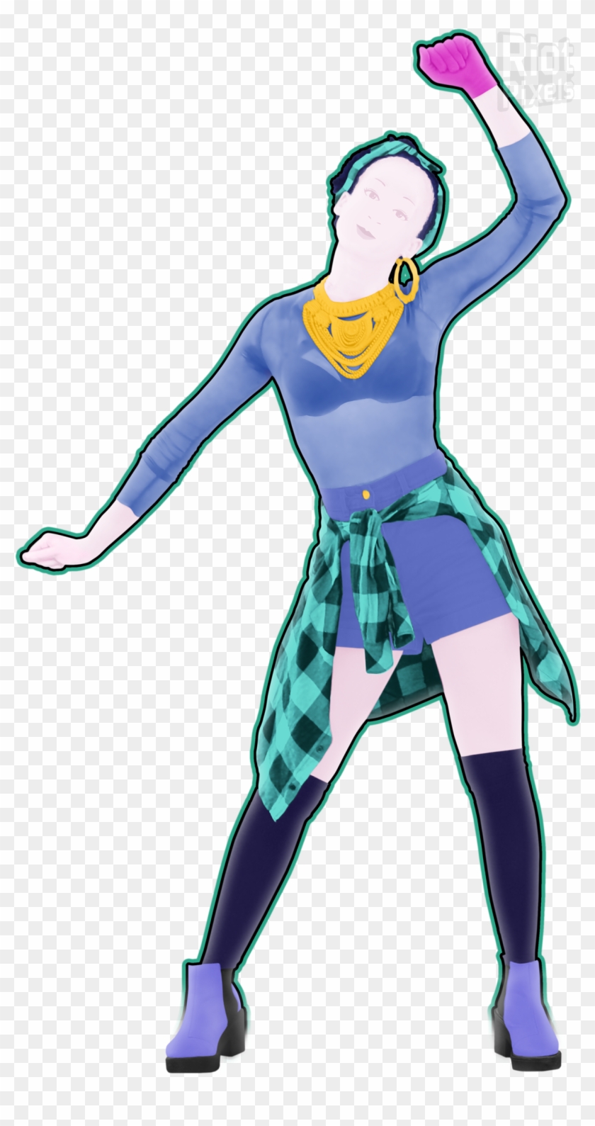 Just Dance Personajes 2016 Clipart , Png Download - Personajes Just Dance 2017 Transparent Png