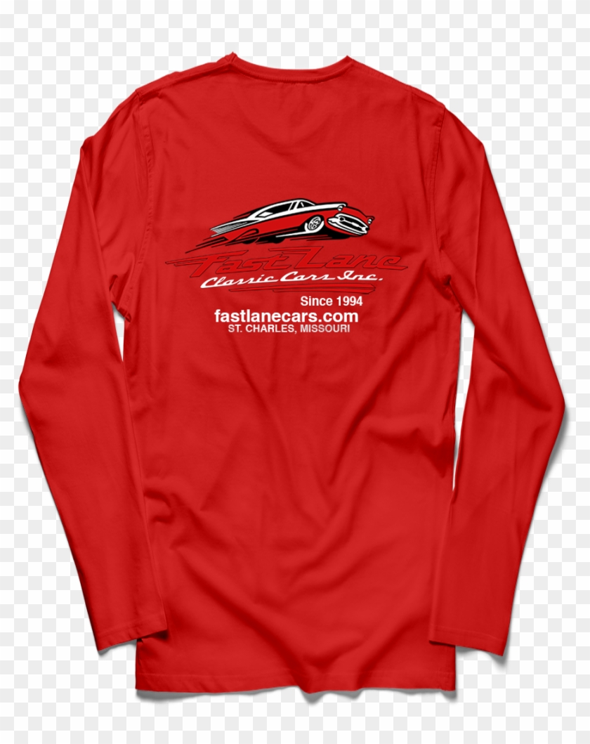 Fast Lane Long Sleeve T-shirt - Long-sleeved T-shirt Clipart #5080014