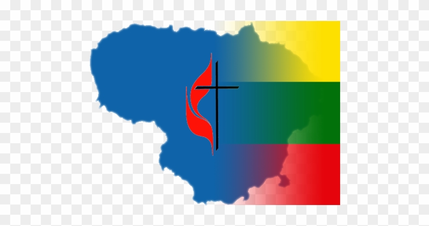 The History Of Methodism In Lithuania Is Very Much - Lithuania Map Icon Clipart