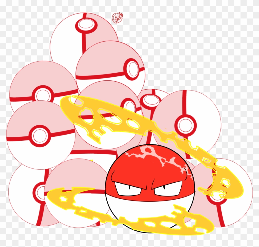 Voltorb Used Charge By Koui Clipart #5080884