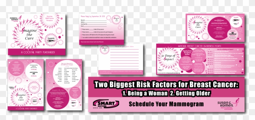 Susan G - Komen - Smart Motors Clipart #5081289