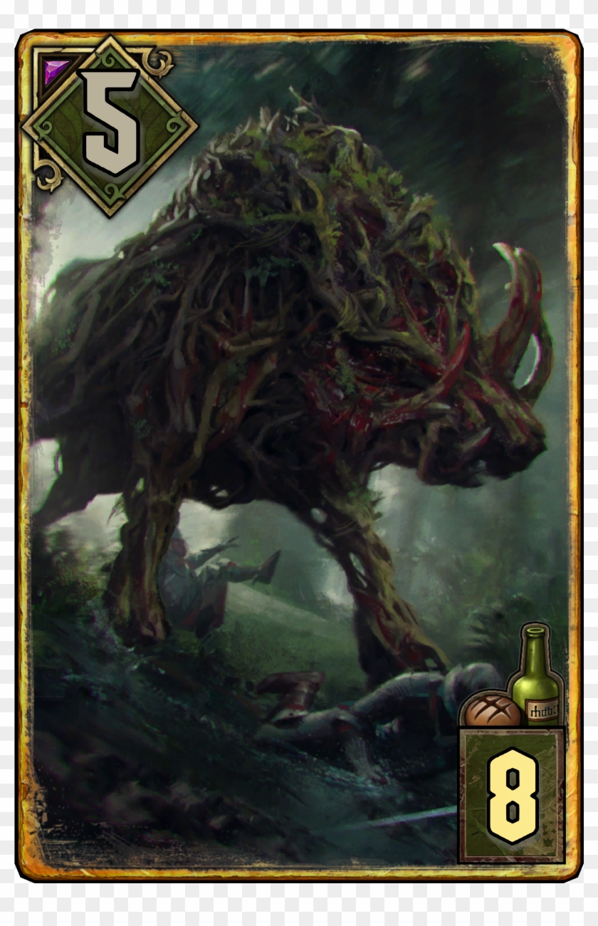 Treant Boar - Gregoire De Gorgon Gwent Clipart