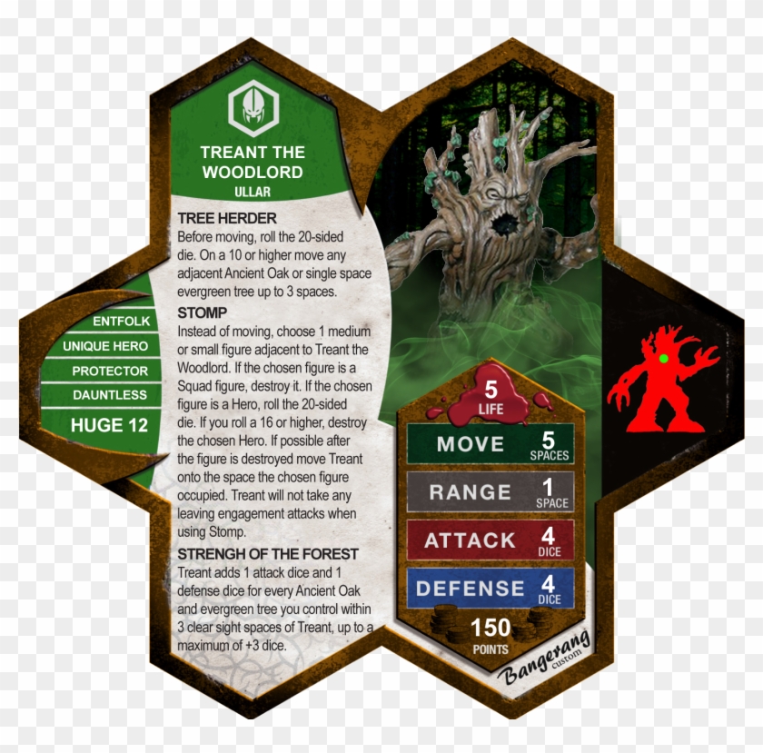 The Book Of Treant The Woodlord - Heroscape Green Wyrmling Clipart #5081465
