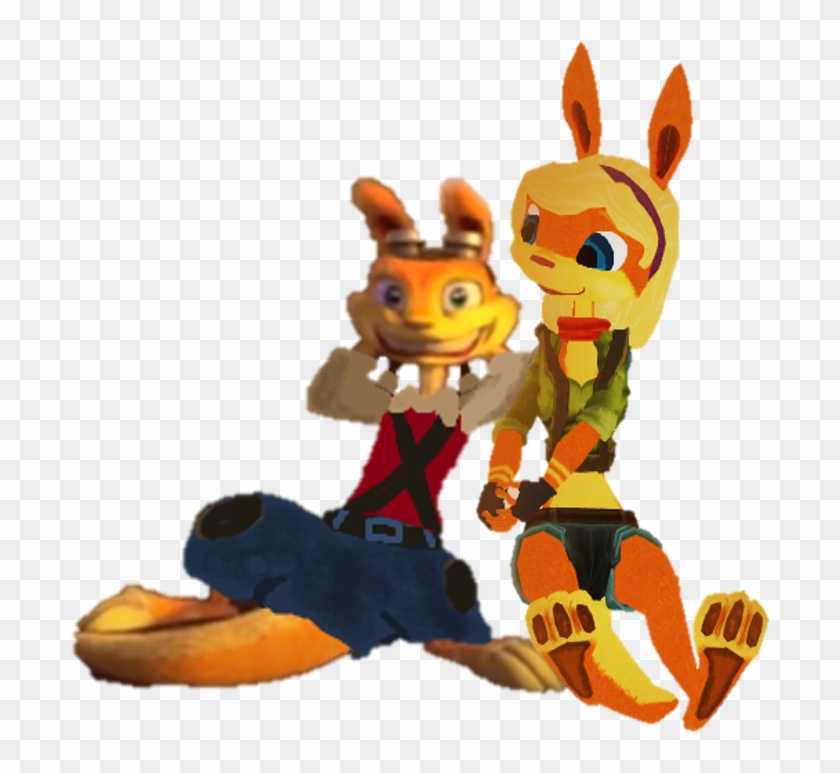 Jak And Daxter Karatasi La Kupamba Ukuta Entitled Daxter - Cartoon Clipart #5081500