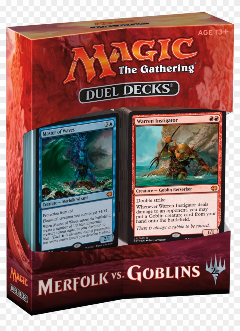 Merfolk Vs - Mind Vs Might Duel Deck Clipart