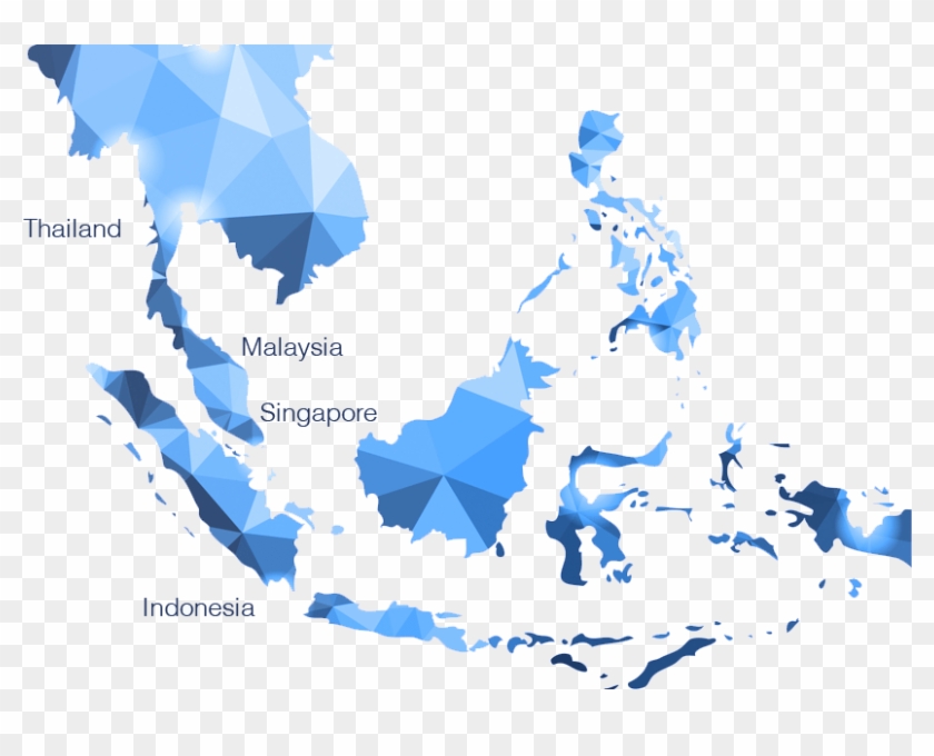 Map - South East Asia Airports Clipart