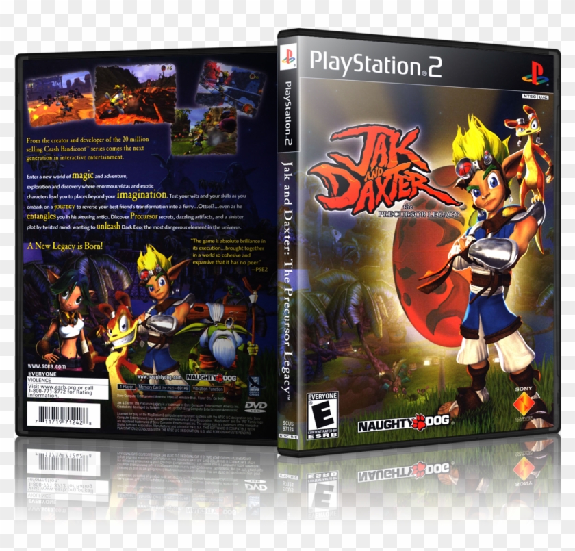 Jak And Daxter Precursor Legacy Ps2 Playstation 2 Game - Pc Game Clipart #5081850