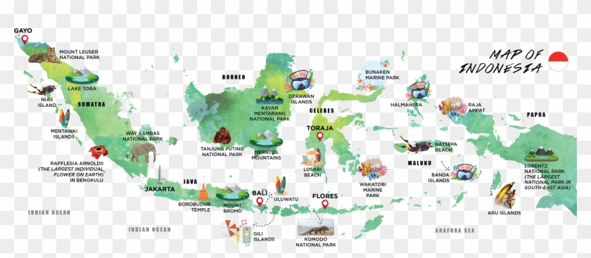 The Private Financing Of The Sarulla Geothermal Project - Indonesia Map White Png Clipart #5082042