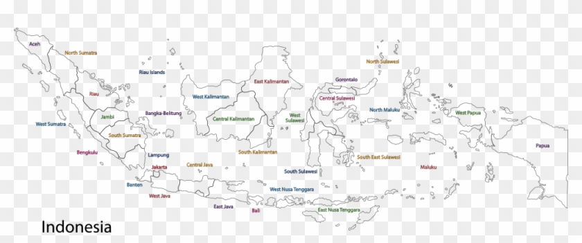 Printable Map Of Indonesia Wallpaper Printable Map - Indonesia Map Outline Clipart