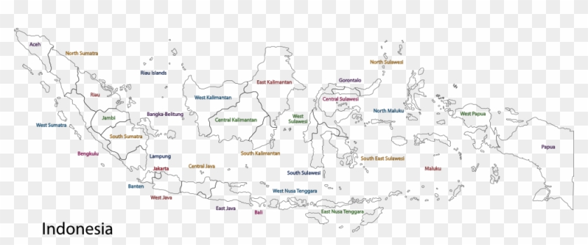 Printable Map Of Indonesia Wallpaper Printable Map - Indonesia Map Outline Clipart #5082183
