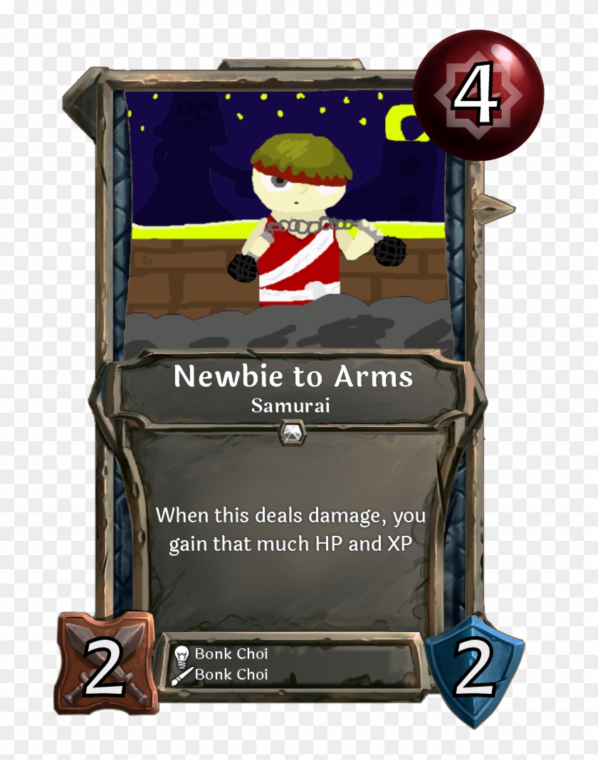 [card] Newbie To Armsweek - Cartoon Clipart