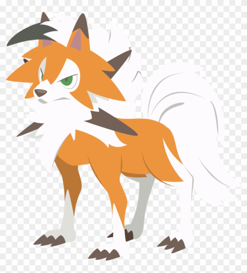 #pokemon #lycanroc #dusk #lycanrocduskform #freetoedit - Lycanroc Dusk Form Png Clipart