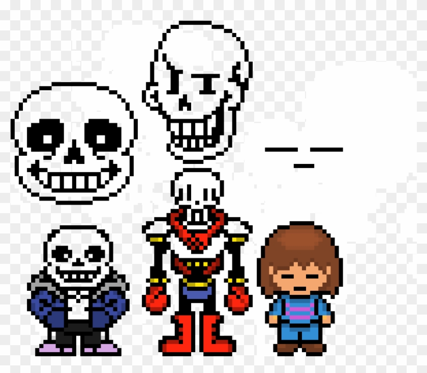 Sans And Papyrusand Some Asian Kid - Papyrus Kid Clipart #5082680