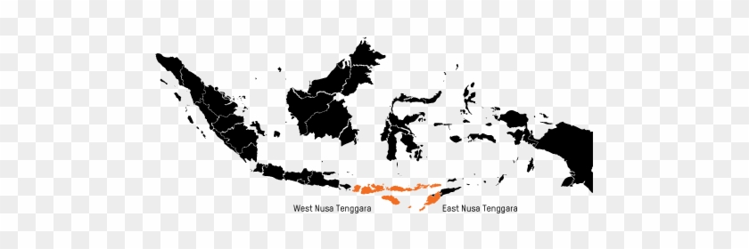 Working Area In Indonesia - Indonesia Map Black And White Clipart