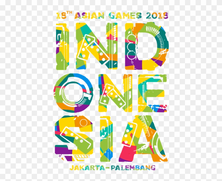 Asian Games 2018 Desain 1 - Desain Asian Games 2018 Clipart #5083042